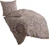 A duvet cover and pillowcase set with a paisley pattern. Produktbild-Vorschau