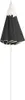 vidaXL Ombrellone con palo in acciaio antracite 180 cm Anteprima dell’immagine prodotto 2