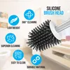 Strex Scopino per WC in Silicone con Supporto - Asciugatura Anteprima dell’immagine prodotto 4