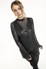 Black Premium by EMP Damen schwarze Kunstlederweste mit Produktbild-Vorschau 5