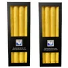 Sada sviečok Stearin pillar - žltá 4ks. Náhľad obrázku produktu 7