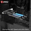 Síťová karta MSI Herald BE9400 PCI Express 5764 Mbit/s Náhled obrázku produktu 8