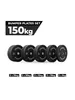 ATLETICA Bumper Plates Set | 150 kg bestehend aus 2 x 5 kg Produktbild-Vorschau 2