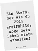 Mr. & Mrs. Panda Postkarte Spruch 2019 Geburtstag Stern - Produktbild-Vorschau 1