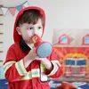 Relaxdays Feuerwehr Kinderzelt, großes Kinderspielzelt für Produktbild-Vorschau 3