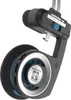 Close-up of a black Koss Porta Pro headphone. Produktbild-Vorschau