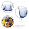 Duralex 22 cl Prisme Marine Glas, 4 Stück, blau Produktbild-Vorschau 3