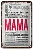 Blechschild Spruch Mama Lehrerin Freundin Köchin 12x18cm Produktbild-Vorschau 1