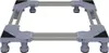 vidaXL Waschmaschinensockel Grau 67 x 67 x 12 cm Edelstahl Produktbild-Vorschau 6