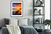 MuchoWow® Gerahmtes Poster Boot - Wasser - Sonnenuntergang Produktbild-Vorschau 2
