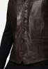 Ricano Herren Lederweste 321 Vest Lammnappa – braun / 4XL Produktbild-Vorschau 4