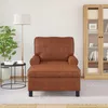 vidaXL Lounge-Liege mit Kissen Braun 91 x 157 x 91 cm Produktbild-Vorschau 3