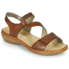 Sandales Rieker pour femmes  Sandales plates - Cognac - Voir les images du produit 25