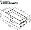 bümö smart Schubladen Schrank - 4 Schübe - Nachbildung: Produktbild-Vorschau 9