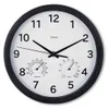 Hama Wanduhr Malta schwarz 185868 DM:25cm geräuscharm Produktbild-Vorschau 1