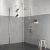 A modern bathroom with a walk-in shower. Produktbild-Vorschau