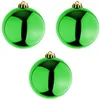 3 Stück XXL Weihnachtsbaumkugeln Christbaumkugeln Lime Ø Produktbild-Vorschau 1