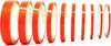 10m Zierstreifen 10mm Orange Dekorstreifen Auto Motorrad Produktbild-Vorschau 2