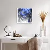 Poster - Poster ohne Rahmen - Abstraktion modern - 50x50 cm Produktbild-Vorschau 5