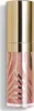 A close-up studio shot of a cosmetic product with a gold cap and a glittery pink and gold striped pattern on the body. Anteprima dell’immagine prodotto