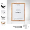 Ramka na zdjęcia i plakaty 30x40 cm, dąb Wotan, MDF – Podgląd zdjęcia produktu 13