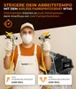 Hydrodynamische Farbsprühsystem Wandfarbe 3000 W WABROTECH Produktbild-Vorschau 7