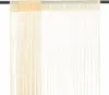 vidaXL Fadenvorhänge 2 Stk. 140 x 250 cm Cremefarben Produktbild-Vorschau 9