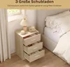 WOLTU Nachttisch 2er Set, Nachtschrank mit 3 Schubladen, Produktbild-Vorschau 7