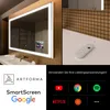 Artforma Badspiegel SMART 190x100 cm - mit LED Beleuchtung Produktbild-Vorschau 4