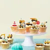 Catelves cantiere torta decorazione escavatore trattore Anteprima dell’immagine prodotto 5