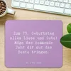 Mr. & Mrs. Panda Mouse Pad Spruch 73. Geburtstag Produktbild-Vorschau 2