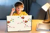MuchoWow® Laptop Aufkleber Sticker Cover Mädchen - Produktbild-Vorschau 3