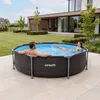 VirtuFit Rundpool – Durchmesser 305 cm x 76 cm – Anthrazit Produktbild-Vorschau 2