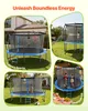 SucceBuy trampolino da esterno a terra 305 x 305 cm con Anteprima dell’immagine prodotto 7
