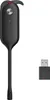 A black headset and a USB dongle are shown against a white background. Náhľad obrázku produktu