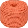vidaXL Arbeitsseil Orange 12 mm 25 m Polypropylen Produktbild-Vorschau 1