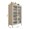 SevenComfort Schuhschrank, Schuhregal 6 Ebenen, 21 Paar Produktbild-Vorschau 8