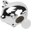 Sparschwein - 9,5x7x8,5 cm - Modern - Keramik - Spardose Produktbild-Vorschau 4