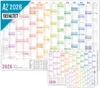 Wandkalender 2026 - A2 / gefalzt + Extra A3 & A4-Übersicht Produktbild-Vorschau 1