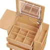 Table de maquillage Flieks avec tabouret escamotable, Voir les images du produit 8