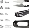 4x Fadenschere scharf aus Edelstahl - Universell Produktbild-Vorschau 2