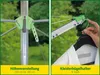 Séchoir parapluie Juwel Novaplus 600 Lift Séchoir à linge + Voir les images du produit 5