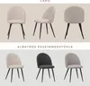 A collage of dining chairs in different colors and angles, with text labels. Náhľad obrázku produktu