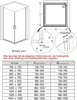 Duschkabine Eckeinstieg 80x80 x185 cm Schwingtür Duschwand Produktbild-Vorschau 7
