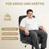 Chefsessel Ergonomisch Bürostuhl bis 200 kg mit Samtoptik, Produktbild-Vorschau 4