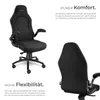 tectake® Bürostuhl Springsteen ergonomische Form 360° Produktbild-Vorschau 3