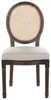 BELIANI Esszimmerstuhl 2er Set Beige Stoff Gepolstert Produktbild-Vorschau 6