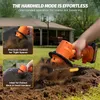 2-in-1 Akku-Bodenfräse, 100mm, elektrische Gartenfräse Mit Produktbild-Vorschau 3