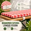 Auflagen für Bierzeltgarnituren Bierbankauflage Auflagenset Produktbild-Vorschau 3