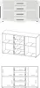 Modena K2D4SZ Kommode, 150 cm – Moderne dressoir met 4 Productafbeelding-voorbeeld 6